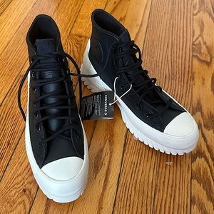 brand new platform converse never worn